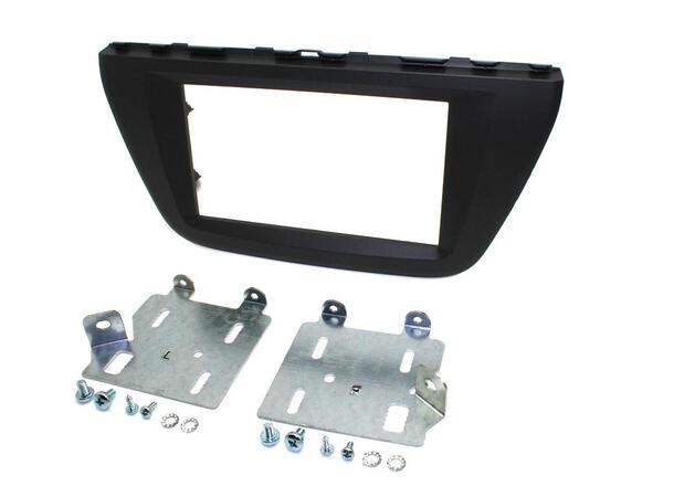 Connects2 Premium monteringskit 2-DIN SX4 S-Cross (2013 - 2021) Sort